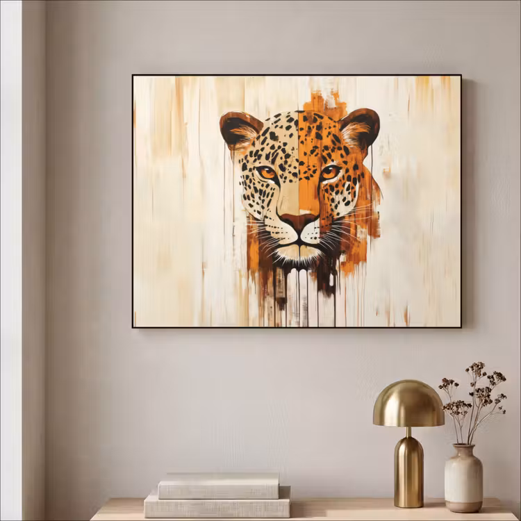 Art Frame - Luipaard - Symmetrisch - Strepen — 5