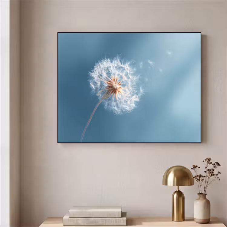 Art Frame - Paardenbloem - Wind - Blauw — 5