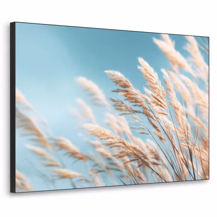 Art Frame - Siergras - Wind - Lichtbruin — 1