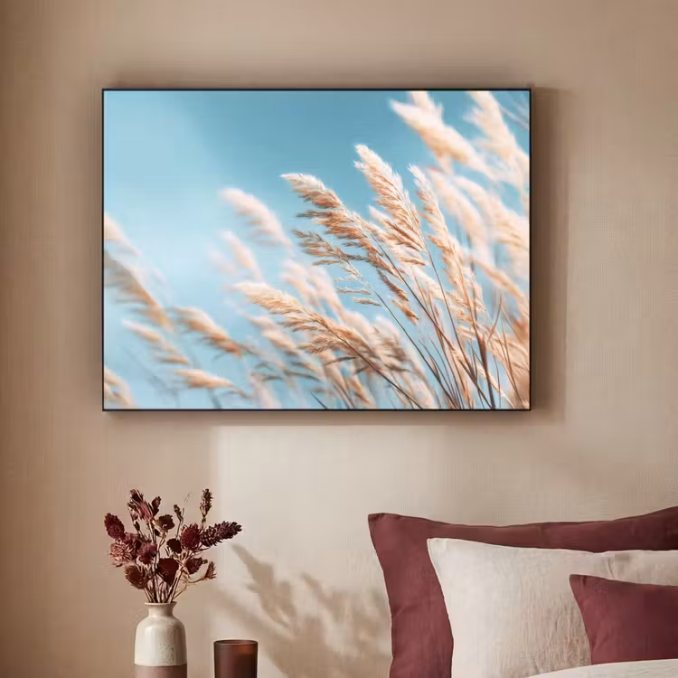 Art Frame - Siergras - Wind - Lichtbruin — 3