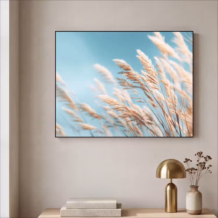 Art Frame - Siergras - Wind - Lichtbruin — 5