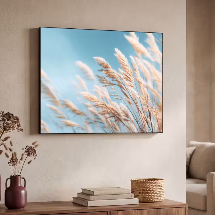 Art Frame - Siergras - Wind - Lichtbruin — 7