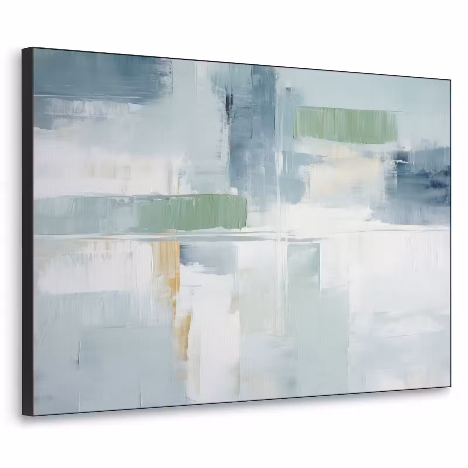 Art Frame - Verf - Moderne kunst - Abstract - Grijs — 1