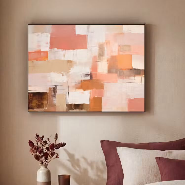 Art Frame - Kunst - Roze - Abstract — 3