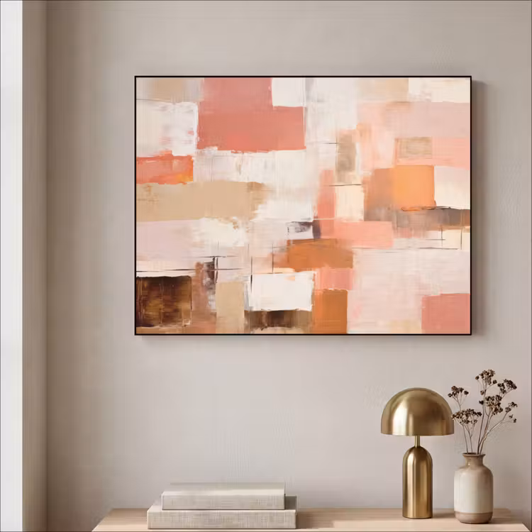 Art Frame - Kunst - Roze - Abstract — 5