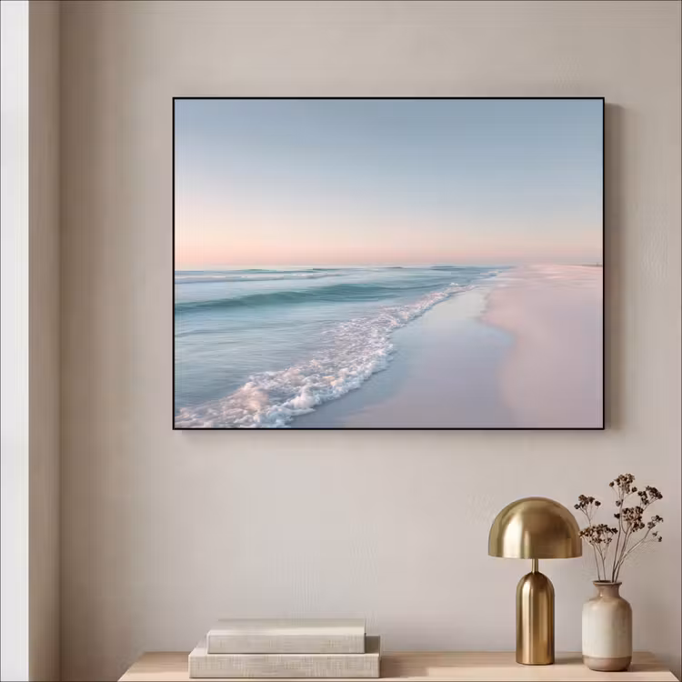 Art Frame - Kustlijn - Pastel - water — 5