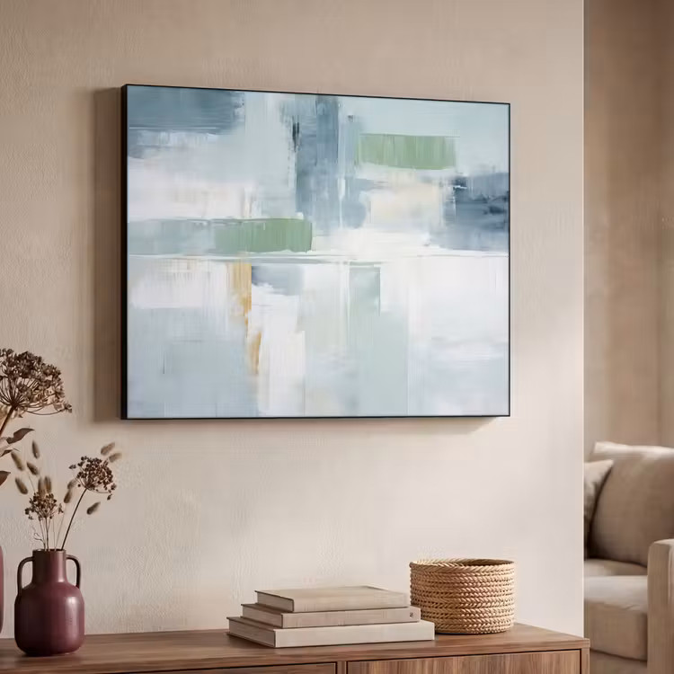 Art Frame - Verf - Moderne kunst - Abstract - Grijs — 7