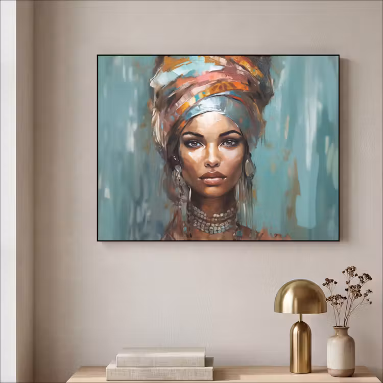 Art Frame - Vrouw - Kunst - Sieraden - Portret — 5