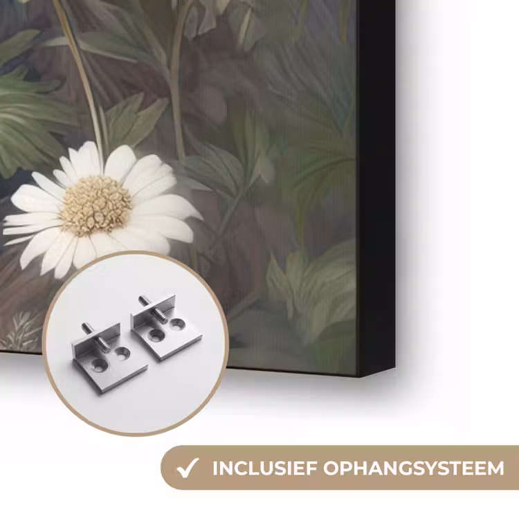 Art Frame - Bruine beer - Wilde dieren - Bloemen - Planten — 6