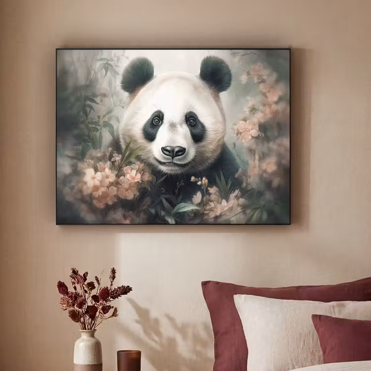 Art Frame - Panda - Dieren - Bloemen - Planten — 3