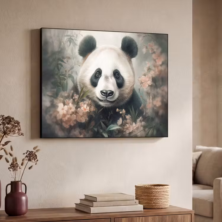Art Frame - Panda - Dieren - Bloemen - Planten — 7