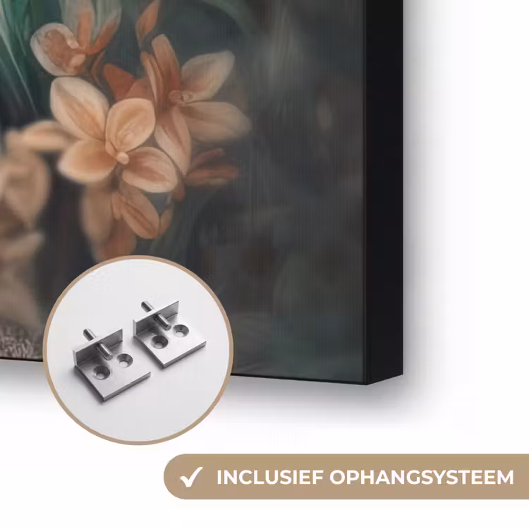 Art Frame - Tijger - Vlinders - Dieren - Jungle - Bloemen — 6
