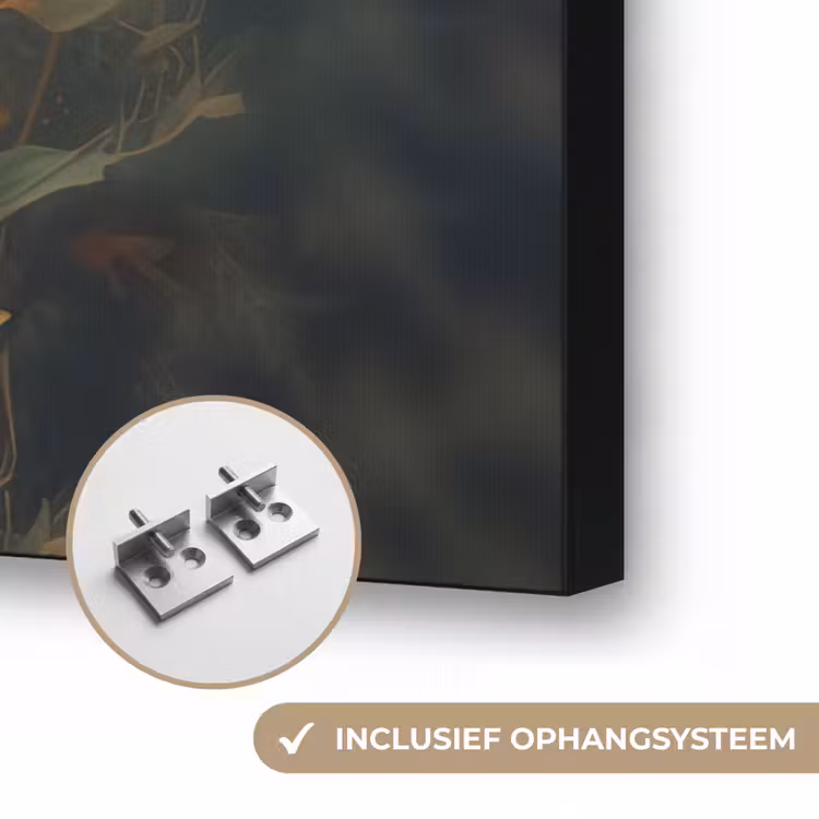 Art Frame - Uil - Vogels - Bloemen - Natuur — 6