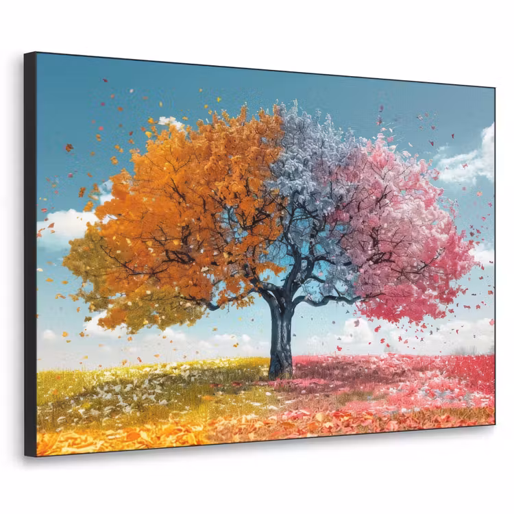 Art Frame - Boom - Kleurrijk - Natuur - Levensboom — 1