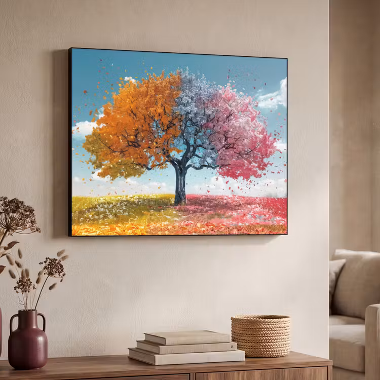 Art Frame - Boom - Kleurrijk - Natuur - Levensboom — 7