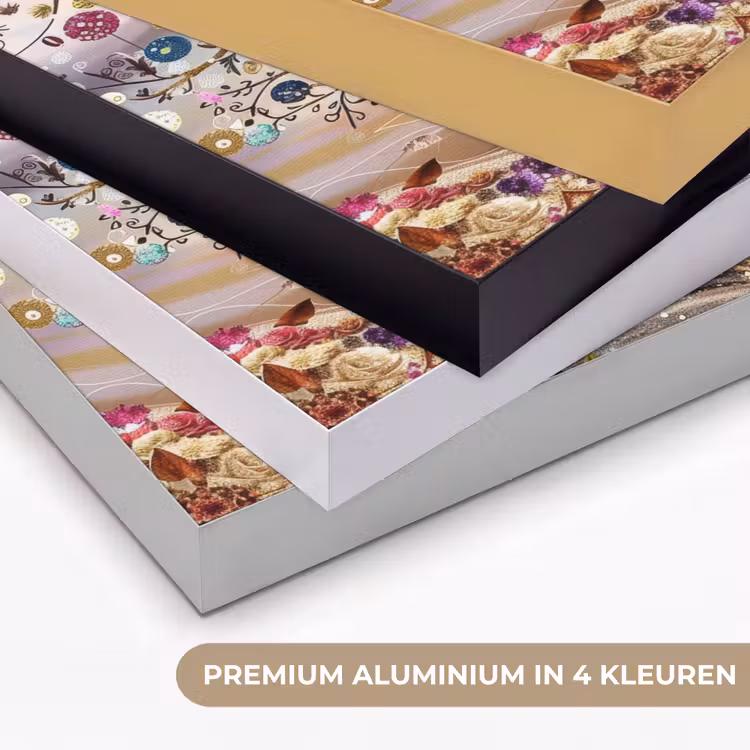 Art Frame - Levensboom - Goud - Kleurrijk - Abstract - Aesthetic — 2