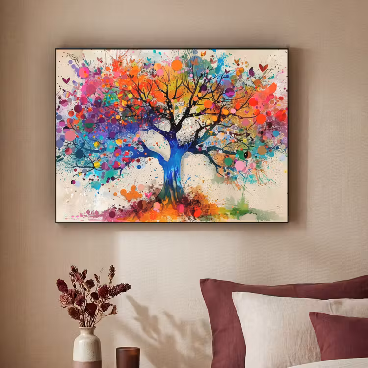 Art Frame - Levensboom - Natuur - Kleurrijk - Boom — 3