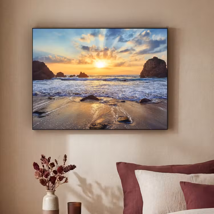 Art Frame - Strand - Zonsondergang - Natuur - Zee - Landschap — 3