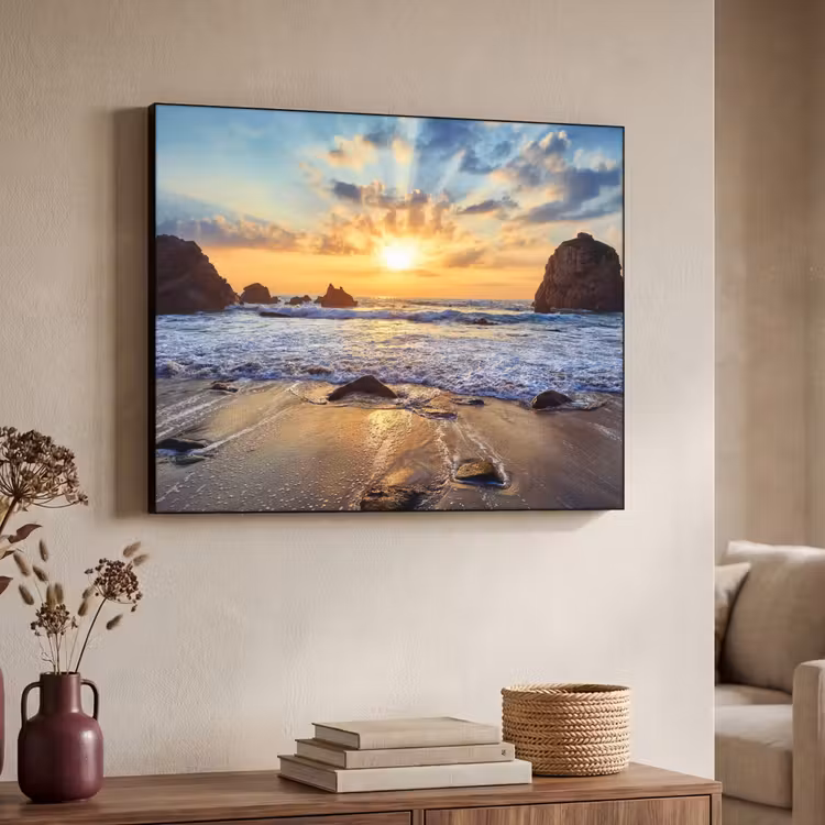 Art Frame - Strand - Zonsondergang - Natuur - Zee - Landschap — 7