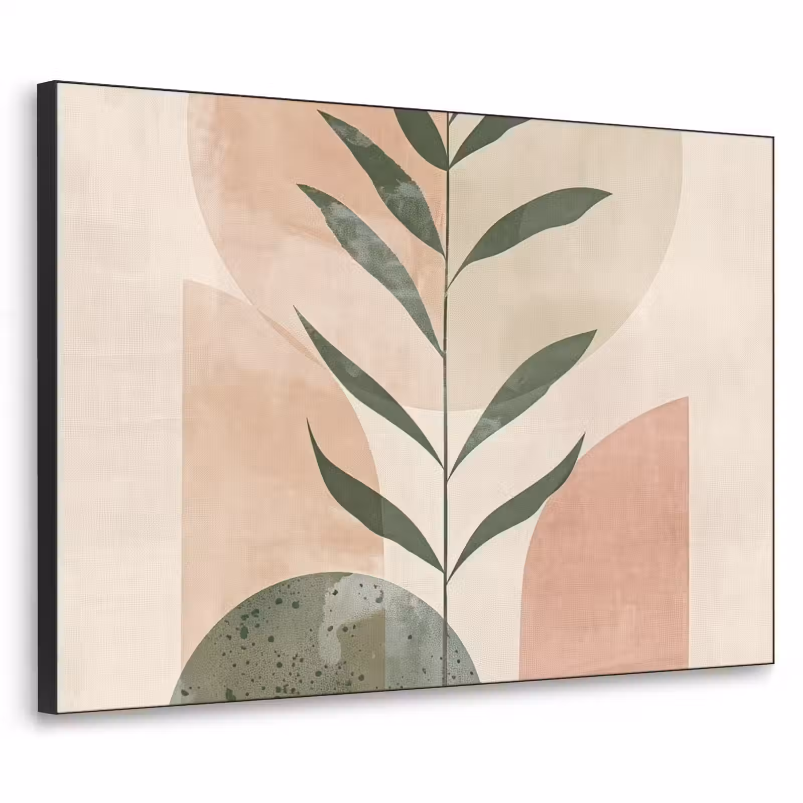 Art Frame - Modern - Roze - Groen - Natuur - Aesthetic — 1