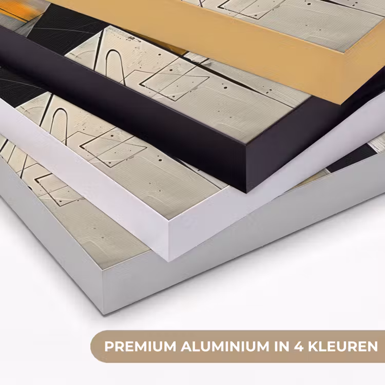 Art Frame - Geel - Abstract - Modern - Vormen — 2