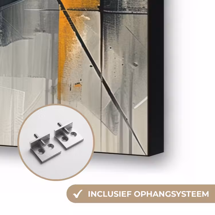 Art Frame - Geel - Abstract - Modern - Vormen — 6