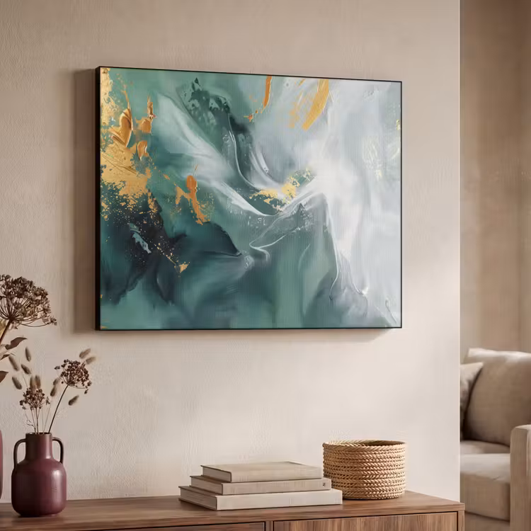 Art Frame - Groen - Modern - Marmer - Abstract — 7