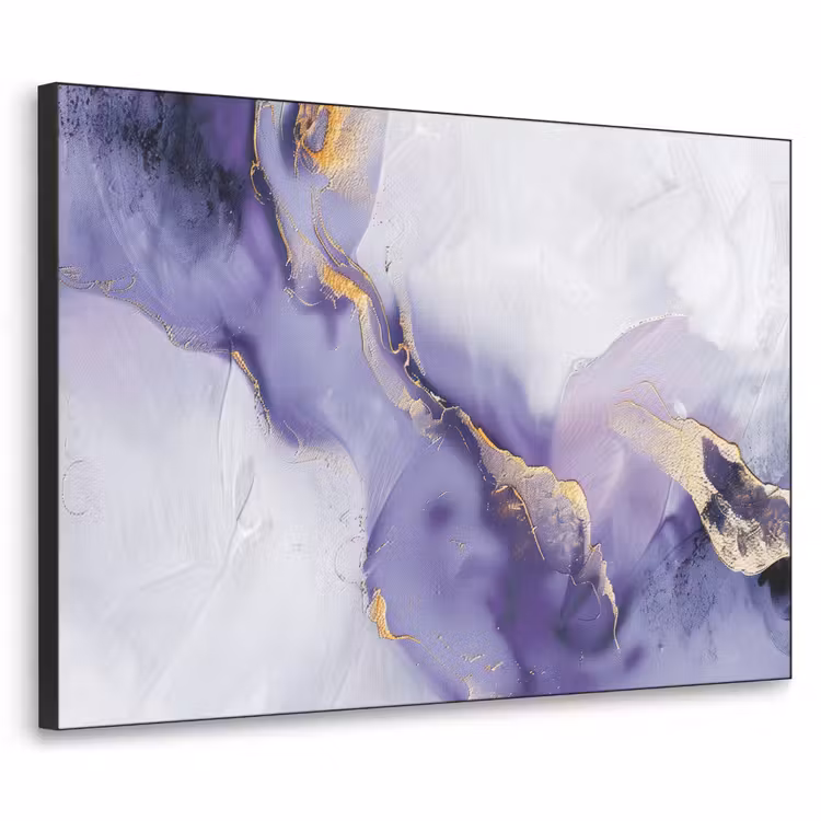 Art Frame - Paars - Modern - Marmer - Abstract — 1