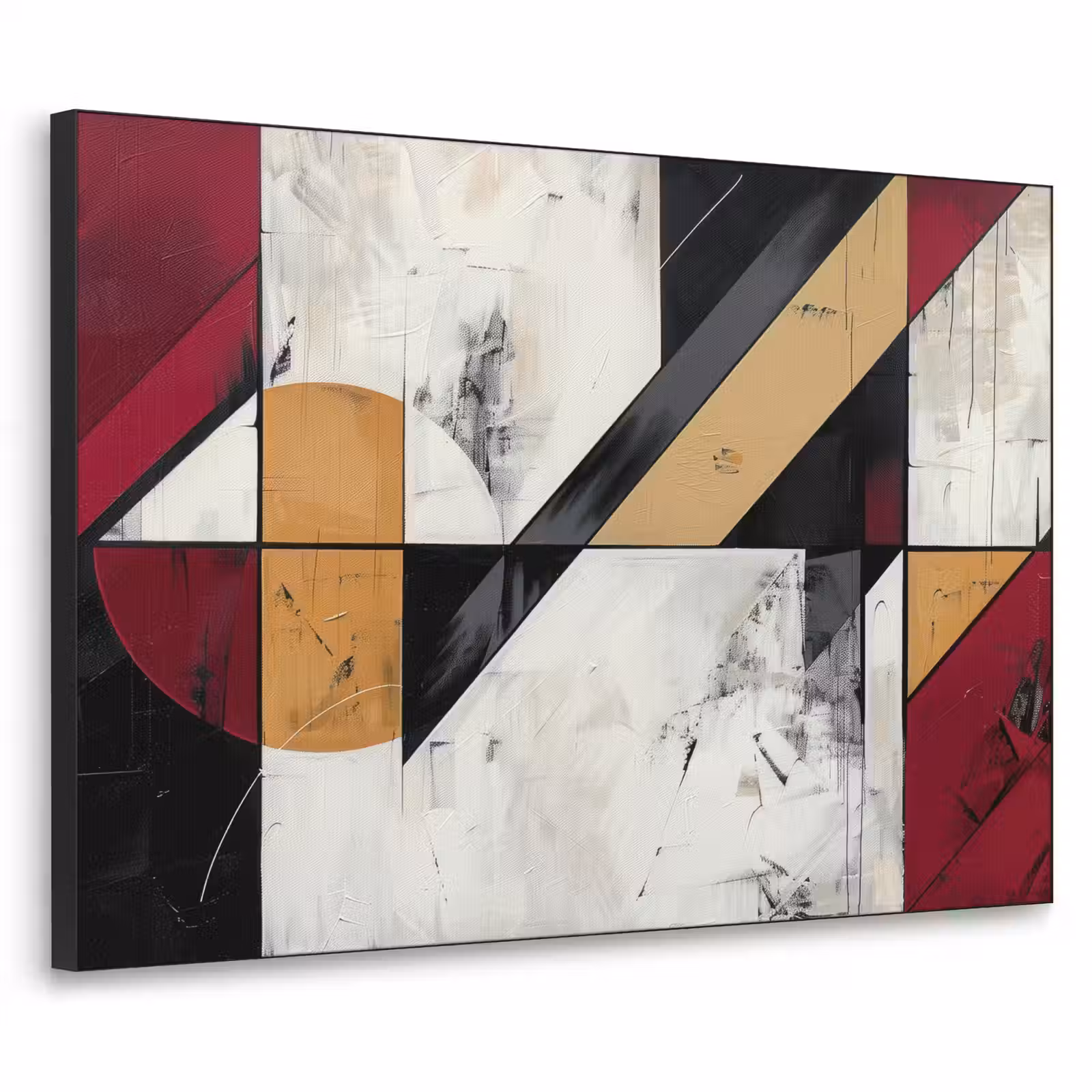 Art Frame - Modern - Abstract - Geometrisch - Rood - Industrieel — 1