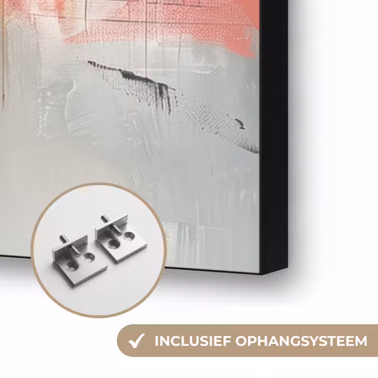 Art Frame - Modern - Abstract - Goud - Roze — 6
