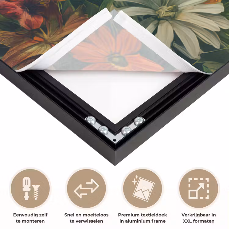 Art Frame - Vrouw - Panterprint - Jungle - Natuur - Luxe — 4
