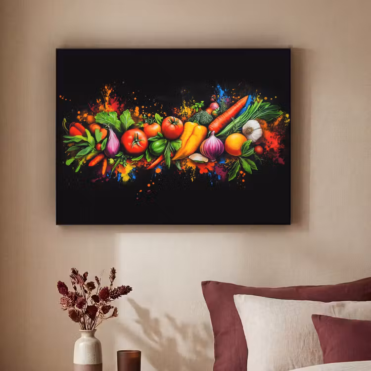 Art Frame - Groente - Eten - Kruiden - Graffiti - Koken — 3