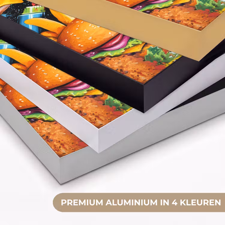 Art Frame - Fastfood - Graffiti - Hamburger - Eten - Modern — 2