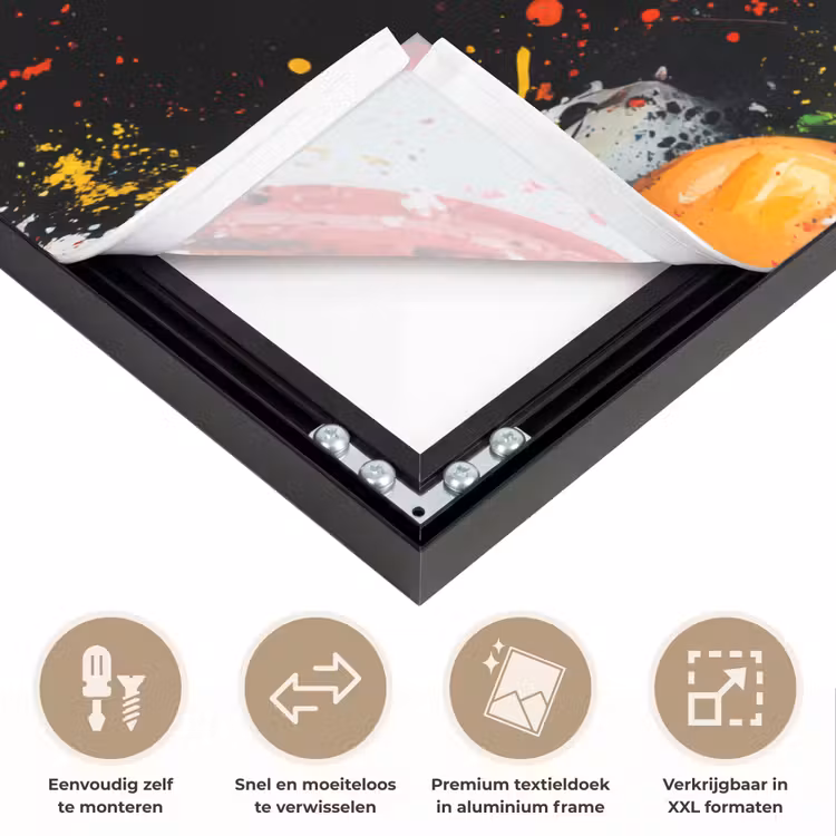 Art Frame - Fastfood - Graffiti - Hamburger - Eten - Modern — 4