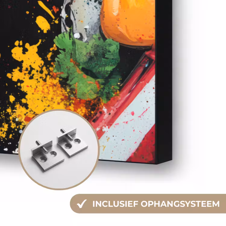 Art Frame - Fastfood - Graffiti - Hamburger - Eten - Modern — 6