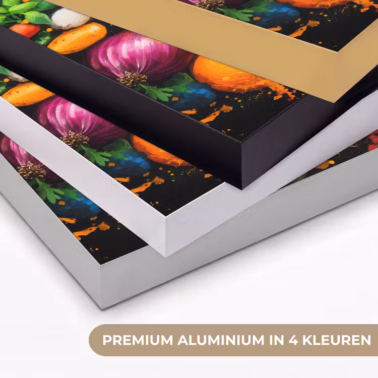 Art Frame - Groente - Graffiti - Kleurrijk - Koken - Abstract — 2