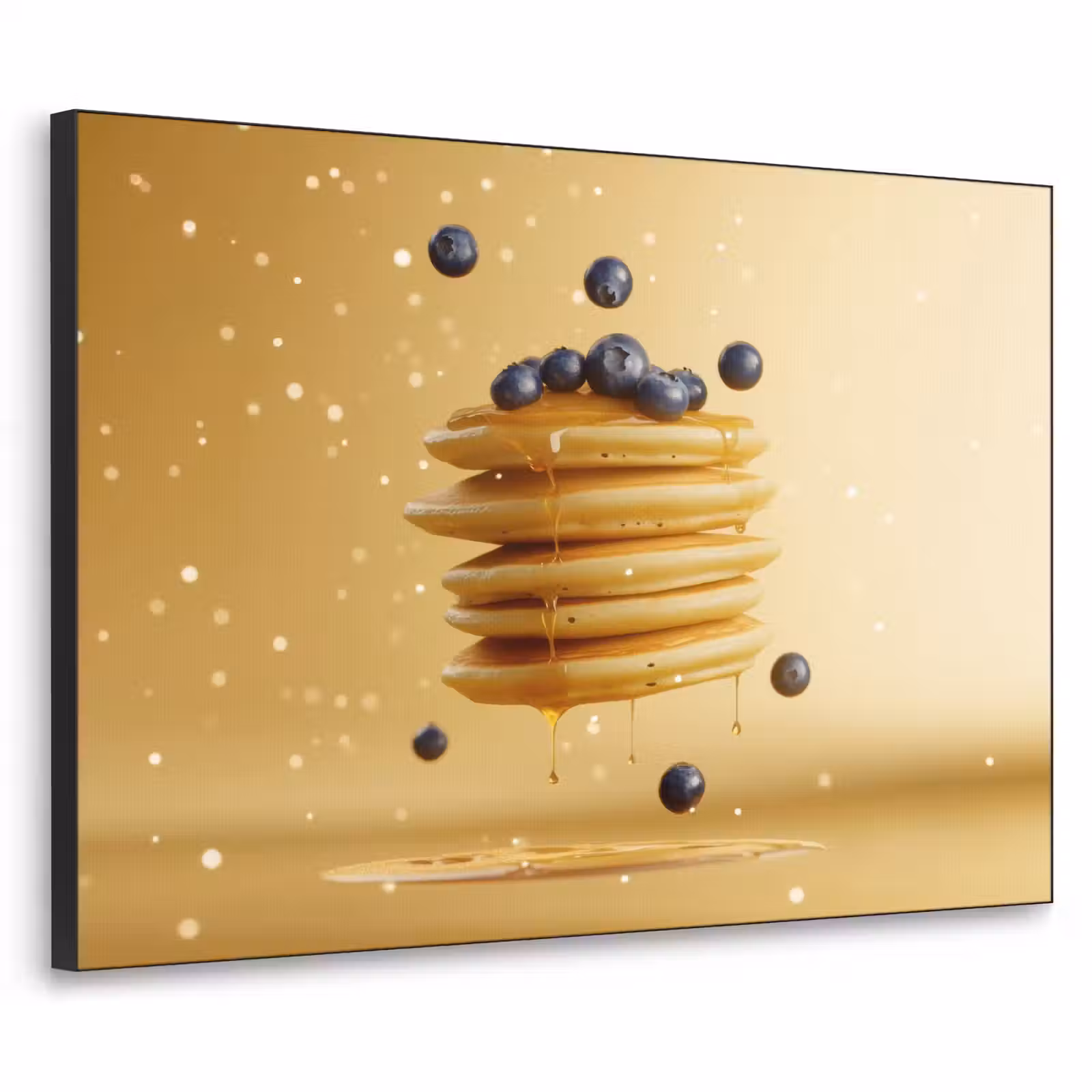 Art Frame - Pannenkoeken - Eten - Honing - Geel — 1
