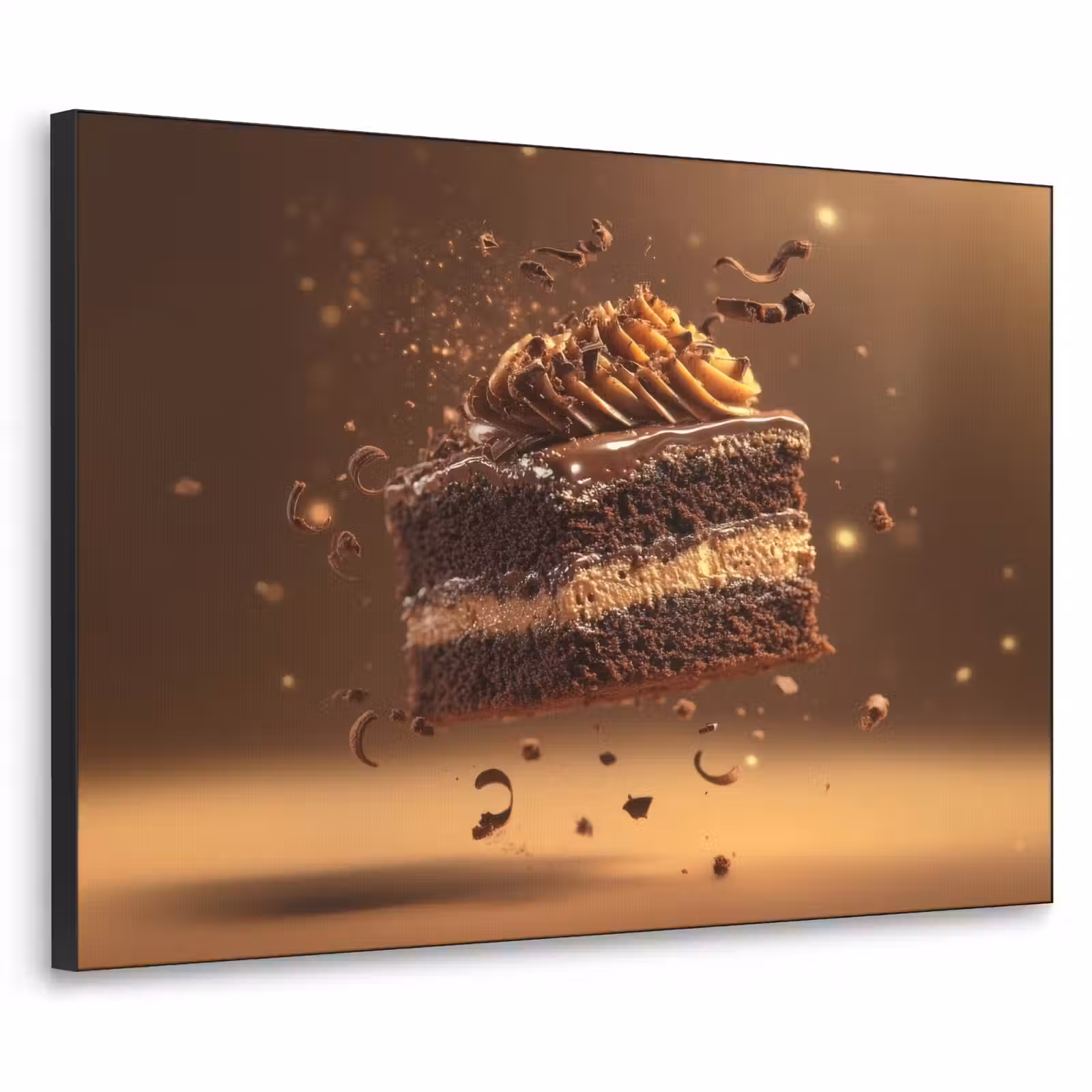 Art Frame - Taart - Chocolade - Eten - Brownie — 1