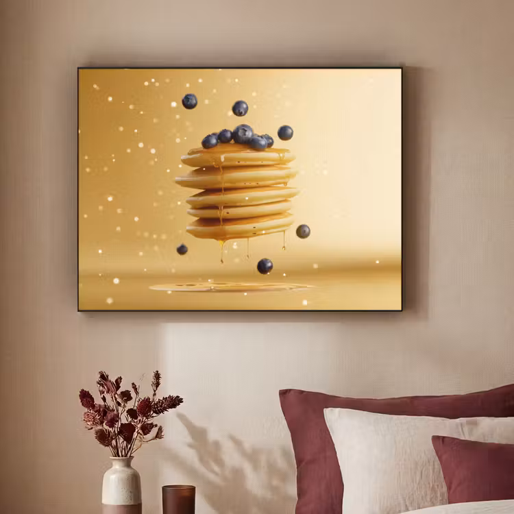 Art Frame - Pannenkoeken - Eten - Honing - Geel — 3