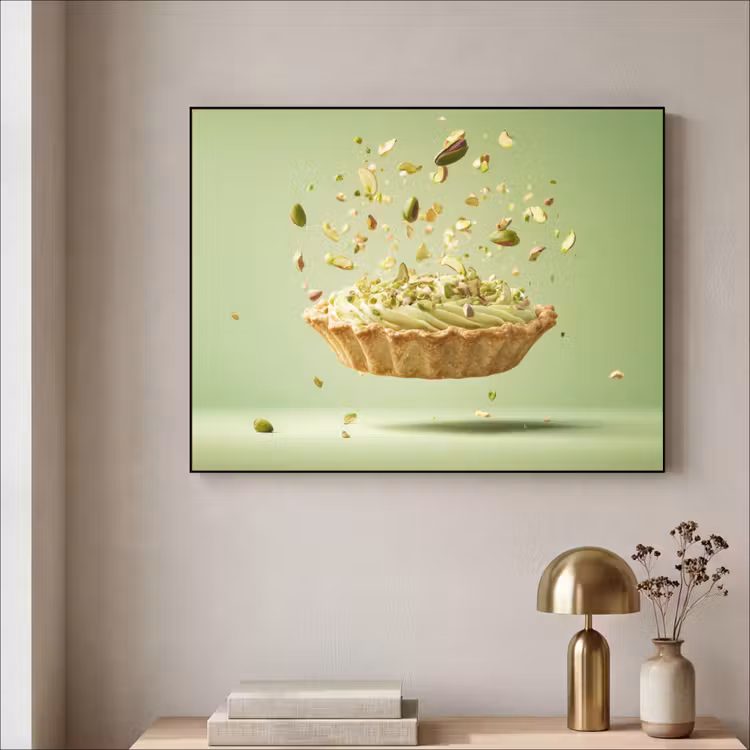 Art Frame - Pistache - Taart - Noten - Eten — 5