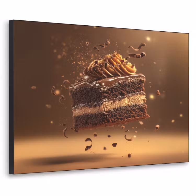 Art Frame - Taart - Chocolade - Eten - Brownie — 1