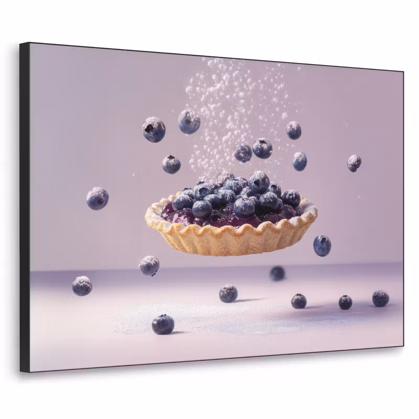 Art Frame - Eten - Taart - Bessen - Blauw — 1