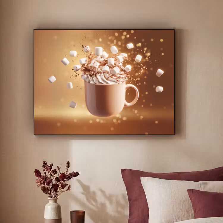Art Frame - Chocomelk - Drinken - Warm - Bruin — 3