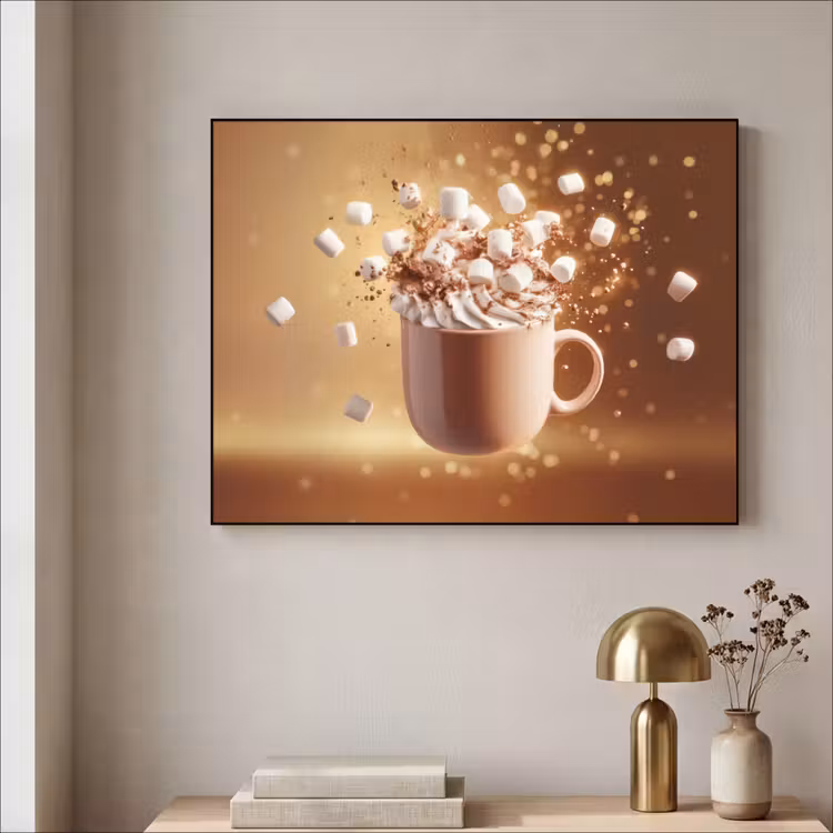 Art Frame - Chocomelk - Drinken - Warm - Bruin — 5