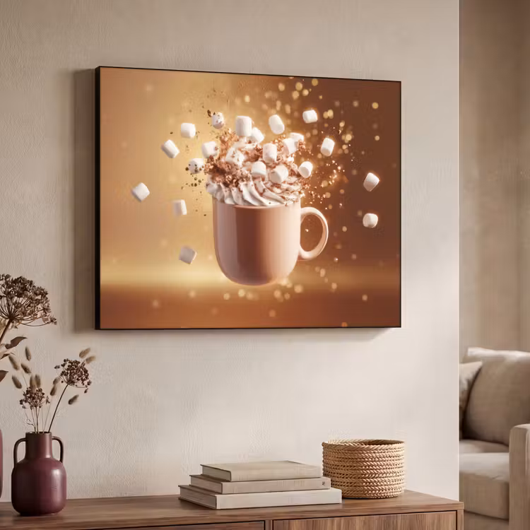 Art Frame - Chocomelk - Drinken - Warm - Bruin — 7