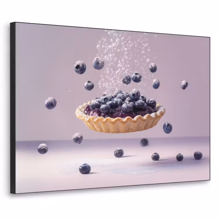 Art Frame - Eten - Taart - Bessen - Blauw — 1
