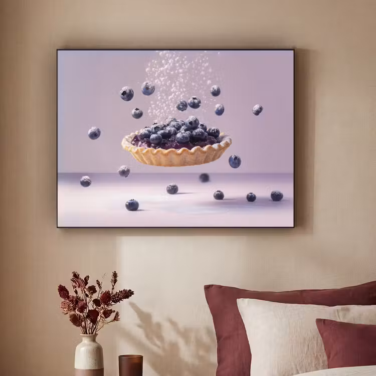 Art Frame - Eten - Taart - Bessen - Blauw — 3