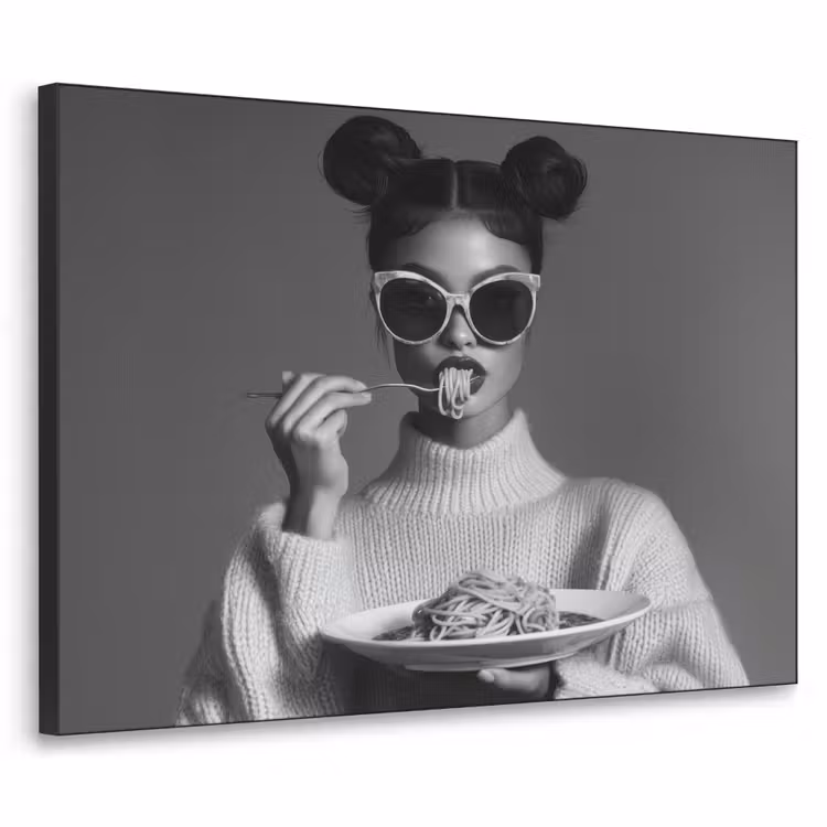 Art Frame - Vrouw - Pasta - Zonnebril — 1