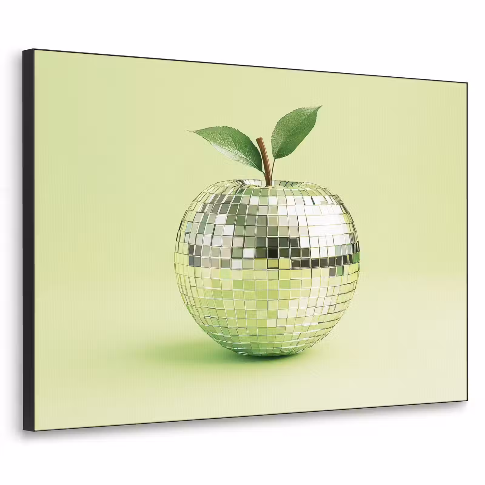 Art Frame - Groen - Disco - Decoratie - Appel — 1