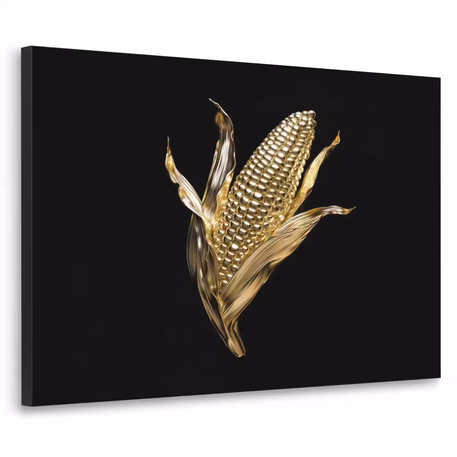 Art Frame - Mais - Eten - Goud - Zwart — 1